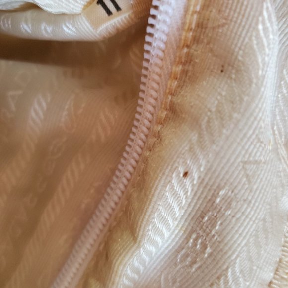 Prada leather hobo tote bag purple Pink blue white yellow grey ivory tie dyed - Picture 16 of 16